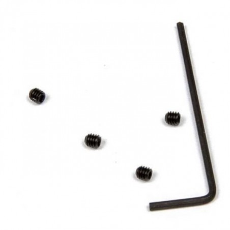 MITOOS M331 SET 4 ESPARRAGOS ALLEN M2,5 x 2,5 + LLAVE ALLEN 1,3 mm