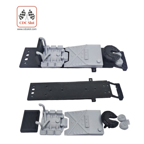 CDC SB223 Subchasis 3D con accesorios para...