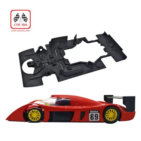 CDC AW106 Chasis 3d Toyota GT One Scaleauto cuna Slot.it