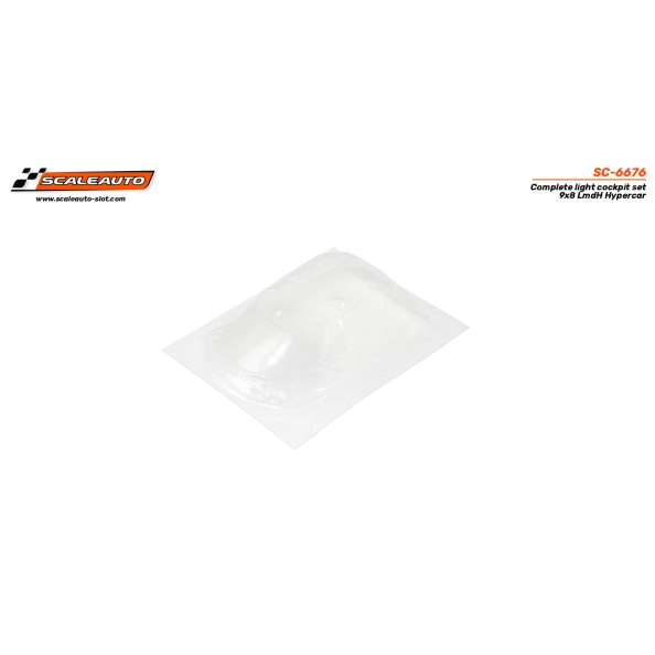 Scaleauto SC-6676 Interior lexan 9x8 LmdH Hypercar