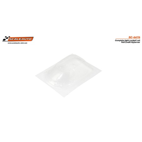 Scaleauto SC-6676 Interior lexan 9x8 LmdH Hypercar