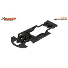 Scaleauto SC-6679A Chasis BMW M8 GTLM negro duro