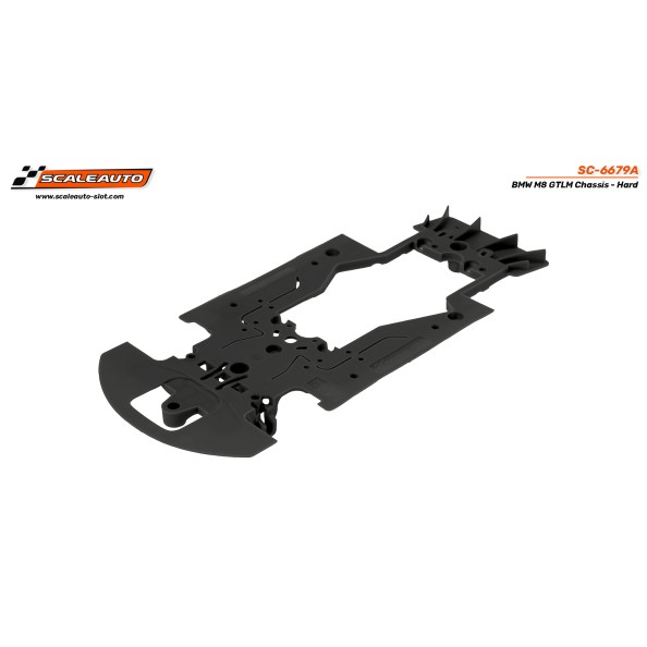 Scaleauto SC-6679A Chasis BMW M8 GTLM negro duro