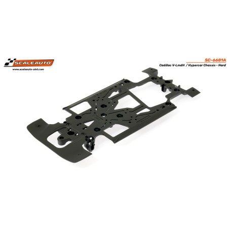 Scaleauto SC-6681A Chasis Cadillac V-LmdH / Hypercar negro duro