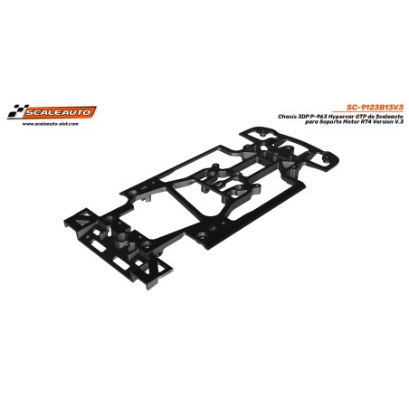 Scaleauto SC-9123B13V3 Chasis 3DP P-963 Hypercar GTP Scaleauto Soporte RT4