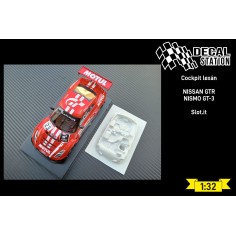 Decal Station DSL-009 Interior lexan Nissan GTR Nismo GT3...