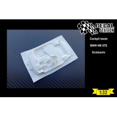 Decal Station DSL-011 Interior lexan BMW M8 GTE SCALEAUTO