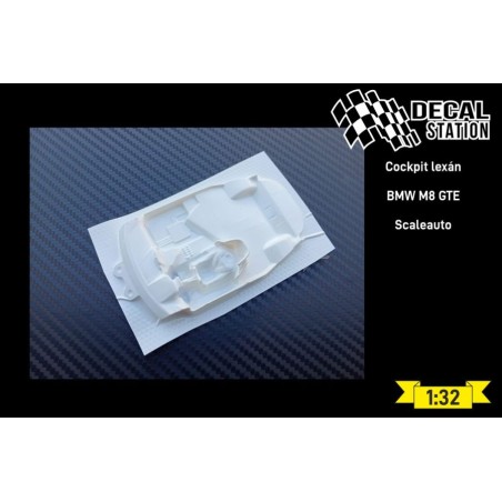 Decal Station DSL-011 Interior lexan BMW M8 GTE SCALEAUTO