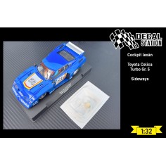 Decal Station DSL-006 Interior lexan Toyota Celica Gupo 5...