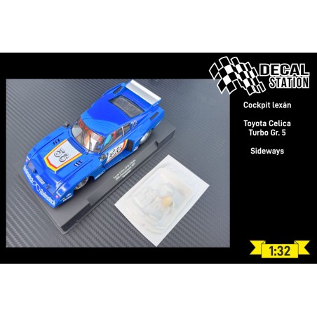 Decal Station DSL-006 Interior lexan Toyota Celica Gupo 5 Sideways