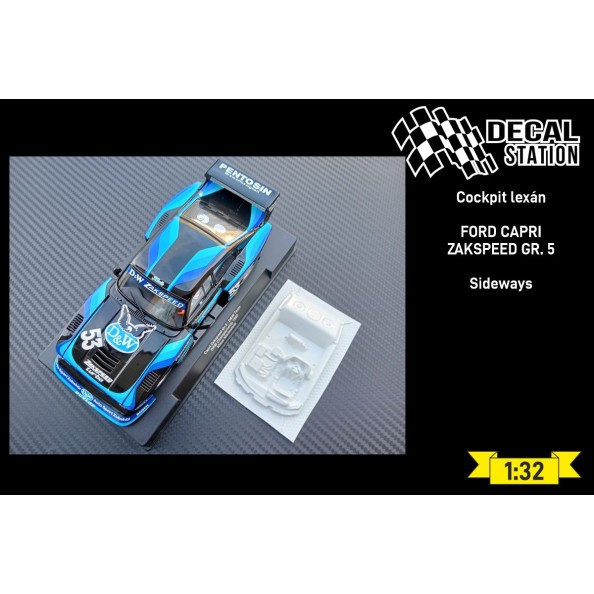 Decal Station DSL-0xx Interior lexan Ford Capri...