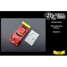 Decal Station DSL-0xx Interior lexan Mercedes AMG GT3 Evo...