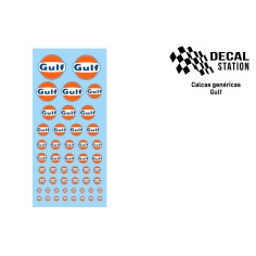 Decal Station DSC-0034-32 Calcas al agua Gulf