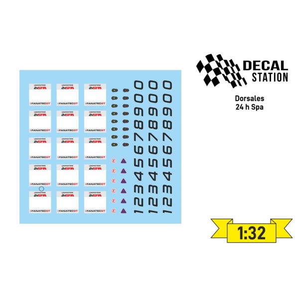 Decal Station DSC-0120-32 Calcas al agua...