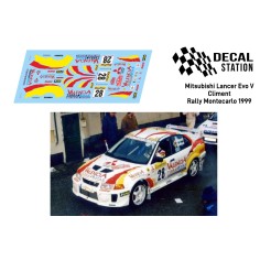 Decal Station DSC-0084-32 Calcas al agua MItsubishi Evo V...