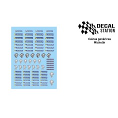 Decal Station DSC-0029-32 Calcas al agua logos Michelín