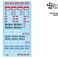 Decal Station DSC-0004-32 Calcas al agua logos Marlboro