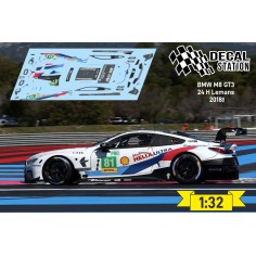 Decal Station DSC-0161-32 Calcas al agua BMW M8 GTE 24h...