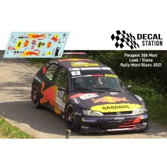 Decal Station DSC-0077-32 Calcas al agua Peugeot 306 Loeb...