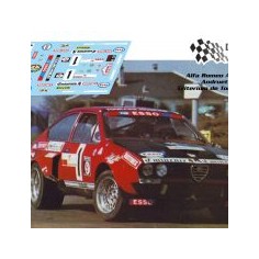 Decal Station DSC-xxxx-32 Calcas al agua Alfa Romeo...