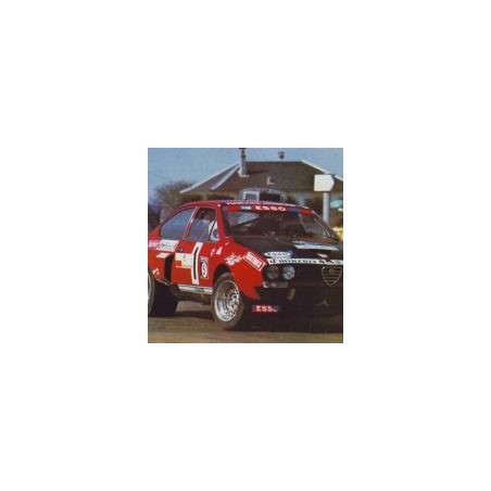 Decal Station DSC-xxxx-32 Calcas al agua Alfa Romeo Alfetta GTV8 Andruet 1976