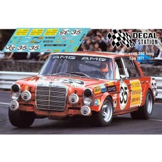 Decal Station DSC-xxxx-32 Calcas al agua Mercedes 300 SEL...