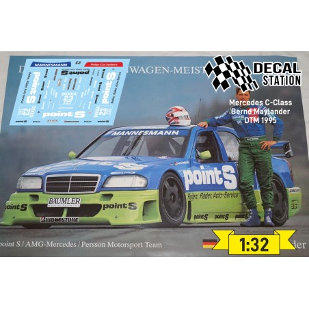 Decal Station DSC-xxxx-32 Calcas al agua Mercedes C-Class DTM 1995 Maylander