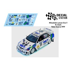 Decal Station DSC-xxxx-32 Calcas al agua MItsubishi Evo V...
