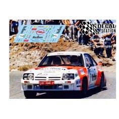 Decal Station DSC-xxxx-32 Calcas al agua Opel Manta 400...