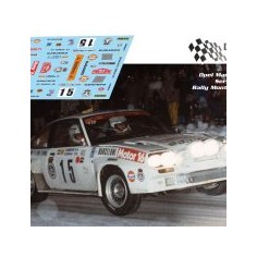 Decal Station DSC-xxxx-32 Calcas al agua Opel Manta 400...