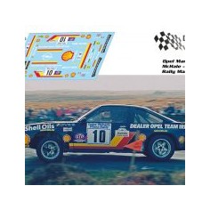 Decal Station DSC-xxxx-32 Calcas al agua Opel Manta Rally...