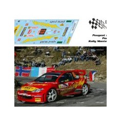 Decal Station DSC-xxxx-32 Calcas al agua Peugeot 206 WRC...