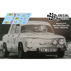Decal Station DSC-xxxx-32 Calcas al agua Reanult 8 Rias...