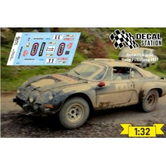 Decal Station DSC-xxxx-32 Calcas al agua Renault Alpine...