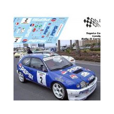 Decal Station DSC-xxxx-32 Calcas al agua Toyota Corolla...