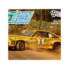 Decal Station DSC-0001-32 Calcas al agua Opel Manta 400...