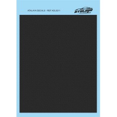 Atalaya Decals ADL0211 Calcas al agua Fibra carbono
