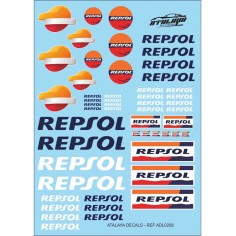 Atalaya Decals ADL0209 Calcas al agua Repsol