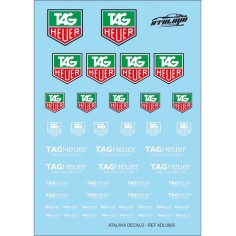 Atalaya Decals ADL0905 Calcas al agua Tag Heuer