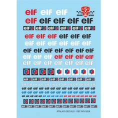 Atalaya Decals ADL0208 Calcas al agua ELF