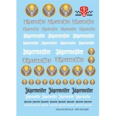 Atalaya Decals ADL0808 Calcas al agua Jagermeister