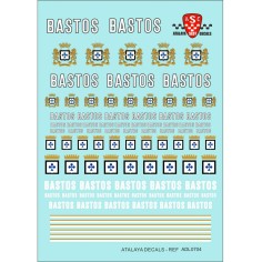 Atalaya Decals ADL0704 Calcas al agua Bastos