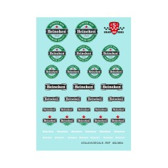 Atalaya Decals ADL0806 Calcas al agua HEINEKEN