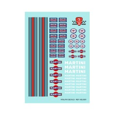 Atalaya Decals ADL0801 Calcas al agua MARTINI