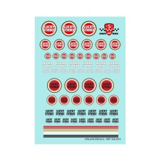Atalaya Decals ADL0701 Calcas al agua LUCKY STRIKE