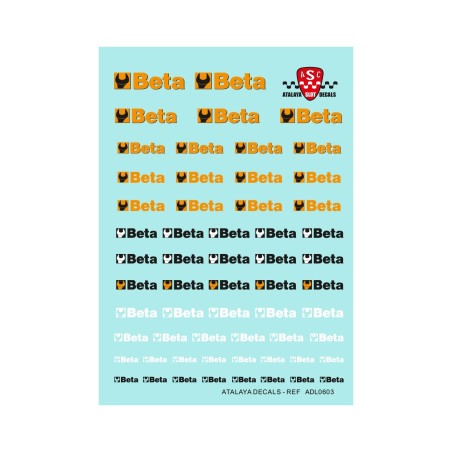 Atalaya Decals ADL0603 Calcas al agua BETA