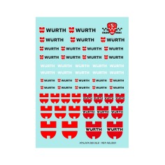 Atalaya Decals ADL0601 Calcas al agua WURTH