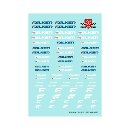 Atalaya Decals ADL0302 Calcas al agua FALKEN