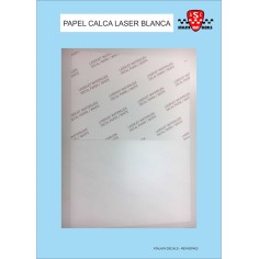 Atalaya Decals ADPA02 Papel de calca blanca para...