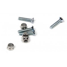 MITOOS M368 SET DE 4 TORNILLOS AVELLANADOS M2,5 x 12 + 4 TUERCAS BLOC M2,5